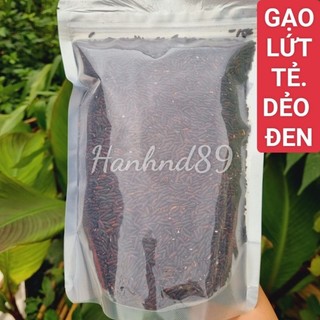 Túi 1kg gạo lứt dẻo đen dùng ăn kiêng