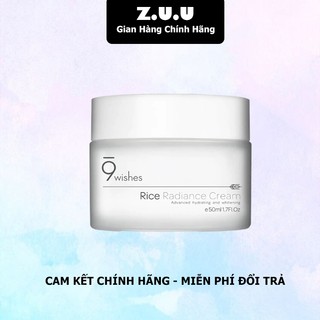 Kem dưỡng trắng da 9Wishes Rice Radiance Cream 50ml