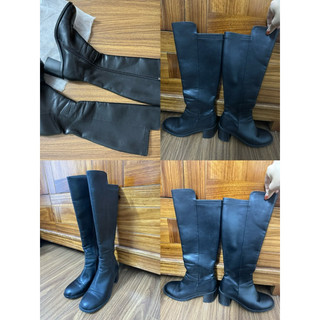 [PASS] Bốt boots da ENSO đầu gối, ủng da size 37