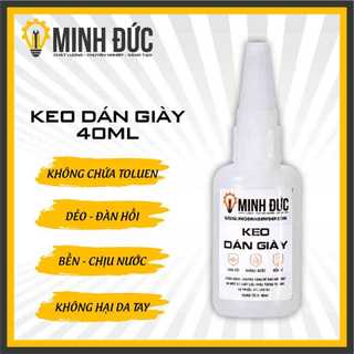 Keo dán giày Minh Đức 40ml - Shop Minh Đức