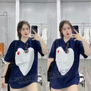 Áo phông in hình trái tym siêu cute áo phông cặp đôi siêu hot hit mùa hè chất cotton 100% siêu thoáng mát hot hè 2024