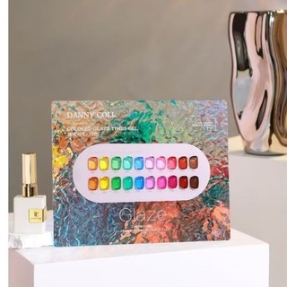 Set sơn thạch kẹo danny coll 10 chai kèm bảng màu