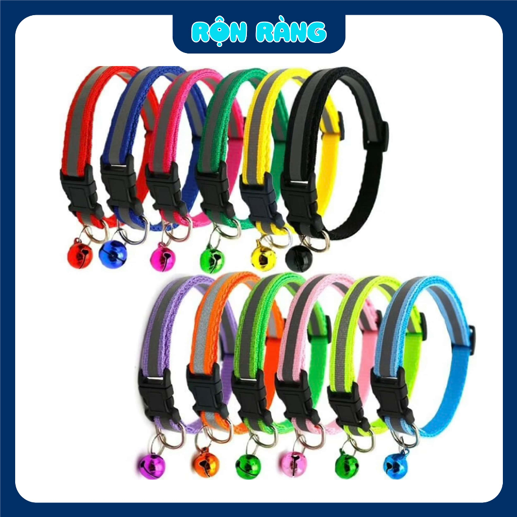 Dây đeo cổ thú cưng phản quang