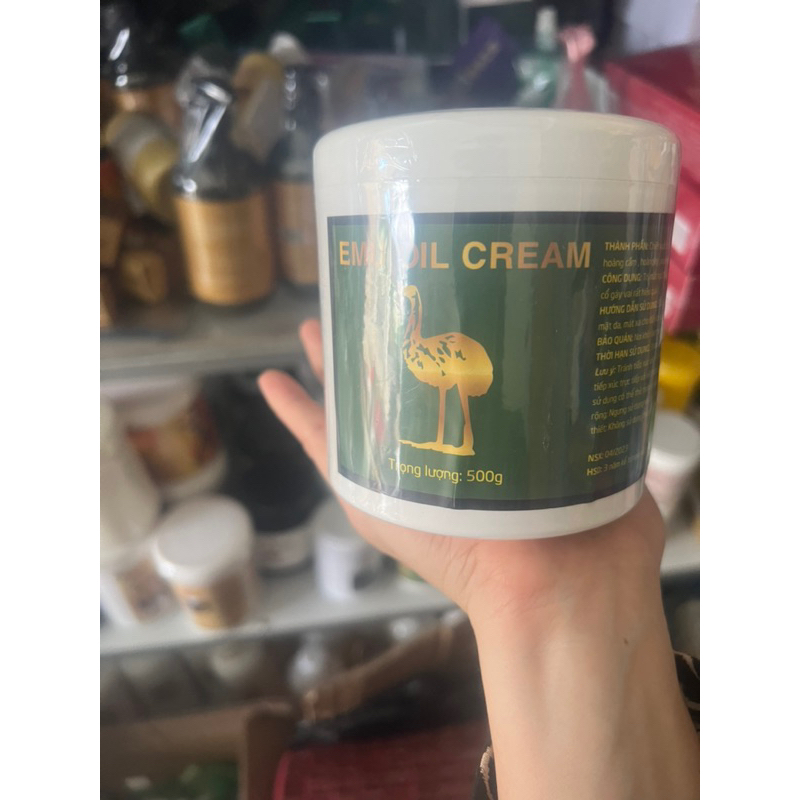 Kem EMU chải thông kinh lạc thải độc Não bộ hũ 500g (Kem chính hãng)100%chất lượng