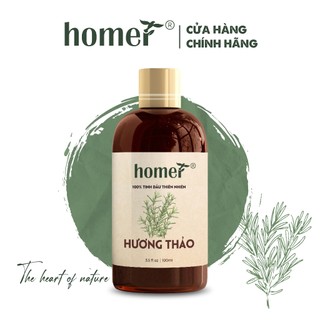 Tinh dầu Homer Hương Thảo Anh - Rosemary Essential Oil - đạt chuẩn chất lượng kiểm định