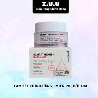 Kem dưỡng trắng Angel's Liquid Glutathione + 5% Niacinamide 7 day whitening program 700v cream 50ml