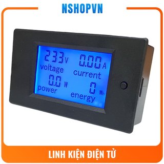 Đồng Hồ Đo Dòng Áp Công Suất Mức Năng Lượng AC 20A/100A