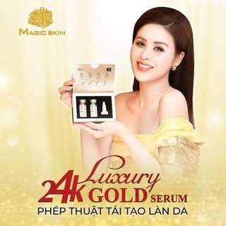 SRUM VÀNG 24k MAGIC SKIN ( 1 hộp gồm 2 lọ)