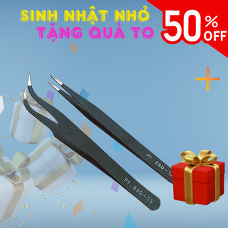 Nhíp Gắp Đá Nail Gắn Móng - Nhíp Gắp Đá ĐẦu Thẳng CHANH NAIL