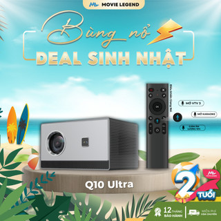 Máy Chiếu Movie Legend - Q10 Mini Full HD - Hỗ Trợ 4K