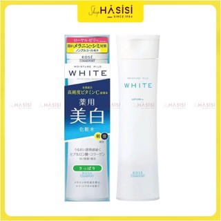 NƯỚC HOA HỒNG KOSE - Moisture Mild White Lotion-L 180ml