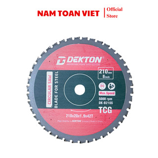 Đĩa cắt hợp kim dekton b210s dùng cho máy cắt 210mm