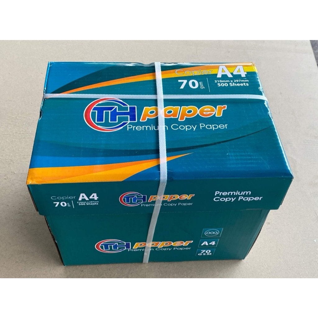 (HỎA TỐC) Thùng Giấy TH Paper A4 70gsm (5 reams)