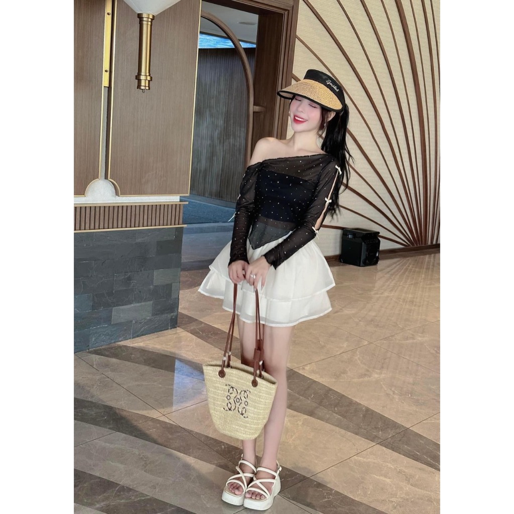 SET TRỄ VAI BLING BLING THƠ LÊ BIGSIZE