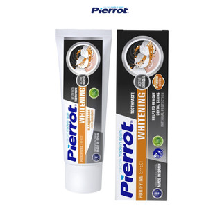 Kem Đánh Răng Than Hoạt Tính PIERROT Charcoal Làm Sạch Trắng Răng 75ML