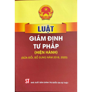 Sách -luật giám định tư pháp