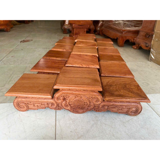 Tam cấp ,tam sơn. đế bát hương mẫu con dơi gỗ hương đá kích thước mặt 14 đến 20 cm