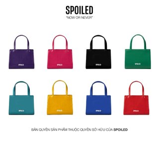 Túi đeo chéo Mini Spoiled quai cầm Da cao cấp chính hãng full box / 8 màu