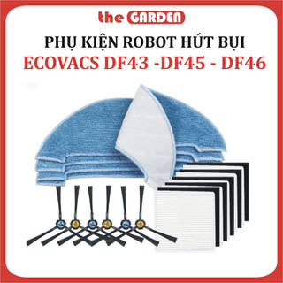 Phụ kiện lọc hepa , khăn, giẻ lau,chổi cạnh, robot hút bụi ecovacs df43 / df45 / df46 :