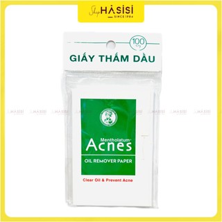 GIẤY THẤM DẦU Acnes Oil Remover Paper (100 Tờ)