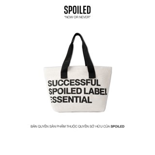 Túi Tote Daily vải bố Canvas SPOILED | 4 màu chữ