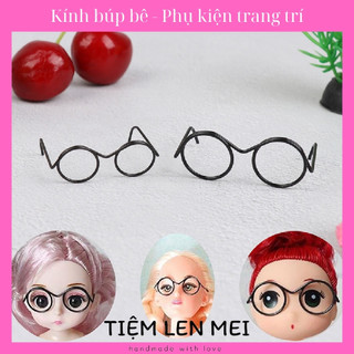 🌸 kính mắt tròn - trang trí cho búp bê 🌸