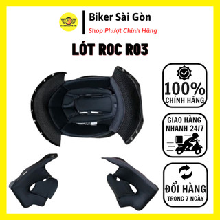 Lót nón bảo hiểm Fullface ROC 03 R03 - Biker Sài Gòn