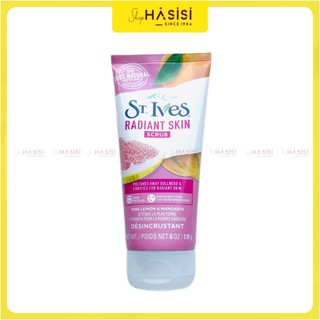 Sữa Rửa Mặt Tẩy Tế Bào Chết St.IVES RADIANT SKIN PINK LEMON & MADARIN ORANGE SCRUB 170g