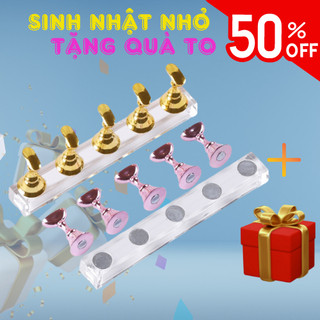 Đế Móng Mẫu - Chân Đế Gắn Móng Úp Nail Box Làm Móng Mẫu Nam Châm CHANH NAIL