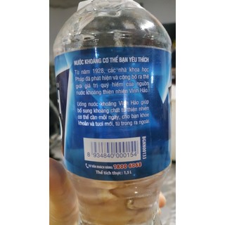 NƯỚC KHOÁNG VĨNH HẢO 1,5 LÍT