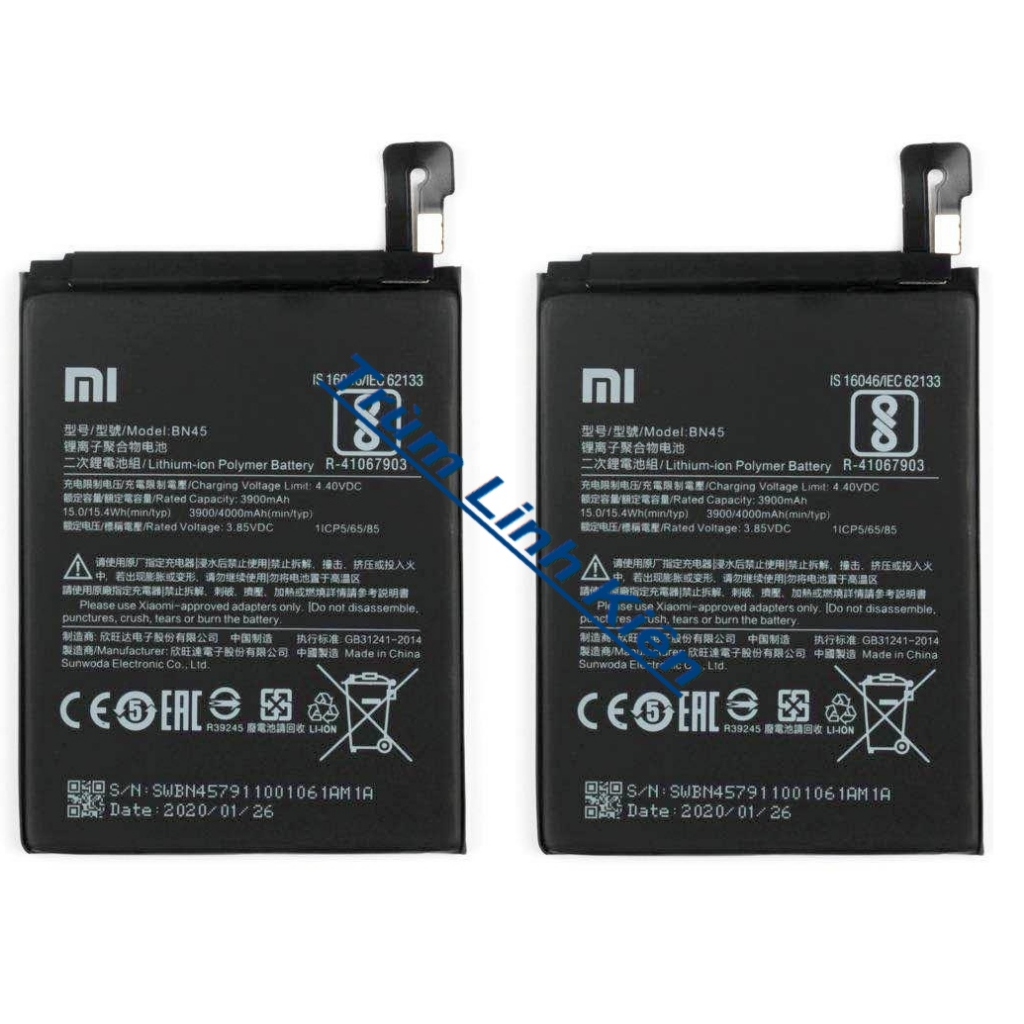 PIN XIAOMI BN45,REDMI NOTE 5 PRO