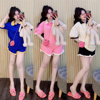sét bộ đùi mặc  nhà xinh mặc  đi choi Fom  rộng