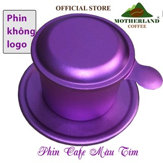 Phin pha cafe cao cấp màu tím