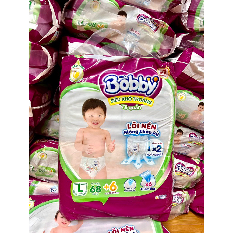 Bobby Tã Quần L68+6 / XL 62+6