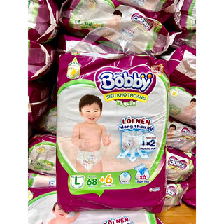 Bobby tã quần l68+6 / xl 62+6