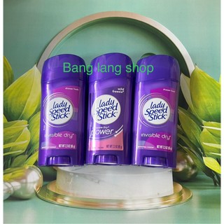 LĂN KHỬ MÙI DẠNG SÁP LADY SPEED STICK 48h-65G