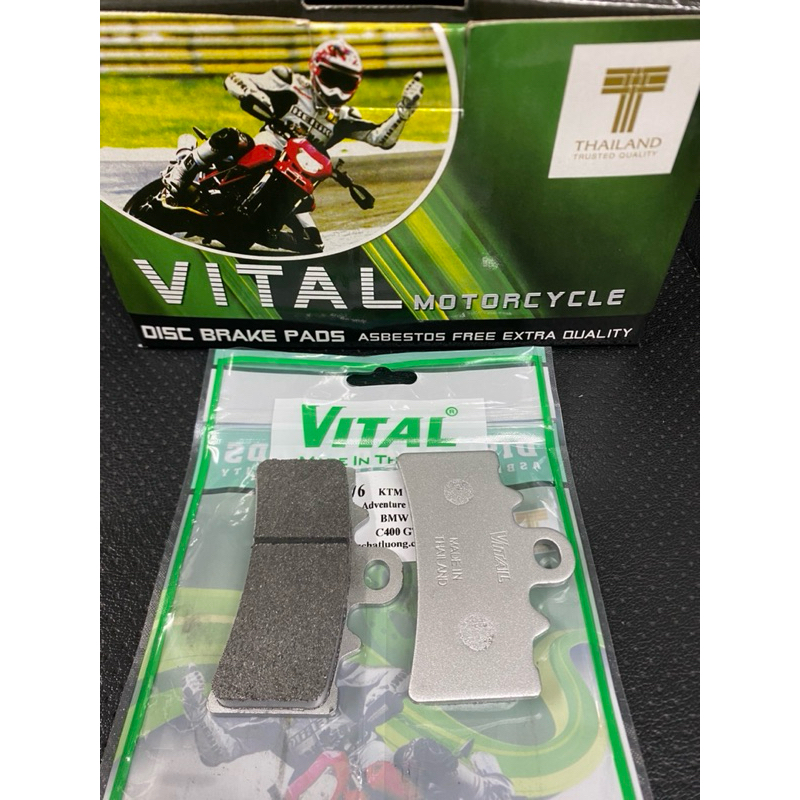BỐ THẮNG ĐĨA TRƯỚC KTM 200 250 390 / BMW G310R / BMW G310 GS - THƯƠNG HIỆU VITAL MADE IN THAILAND
