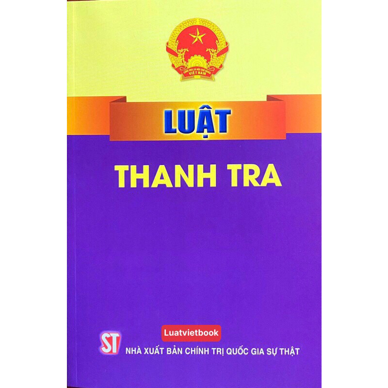 Sách- Luật Thanh Tra