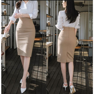 Chân váy bút chì, công sở, kiểu dáng hàn quốc M001 - TOTOSA