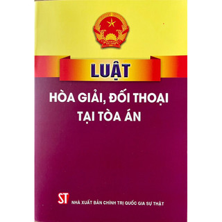 Sách luật hòa giải, đối thoại tại tòa án