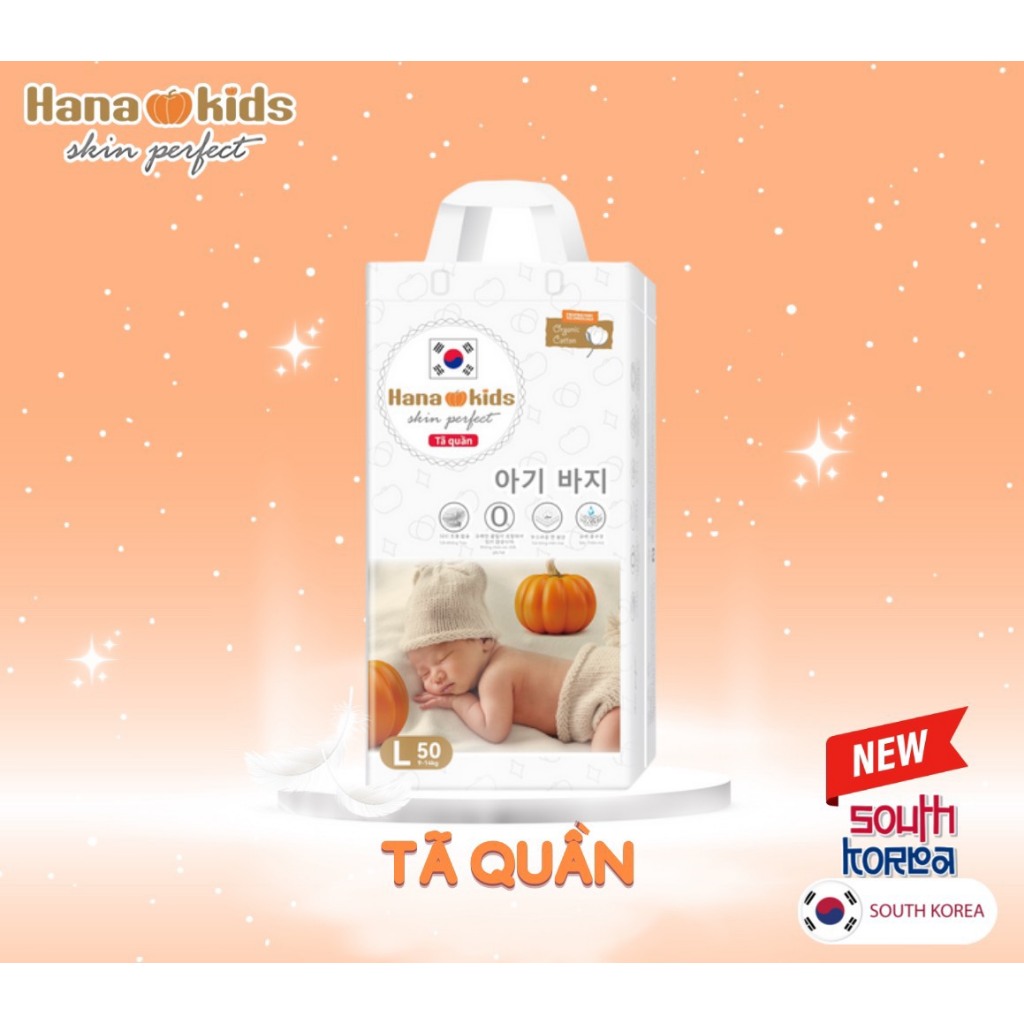 Tã bỉm quần Hanakids/ Mijuku M100, 100, XL100, XXL100
