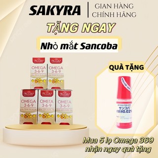 Viên uống Omega 369 Mirrolla Nga lọ 100 viên hàng chính hãng