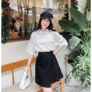 Áo Somi Cổ Lật Thời Trang- 3 màu  2 size