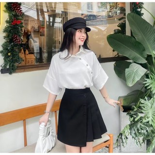 Áo Somi Cổ Lật Thời Trang- 3 màu  2 size