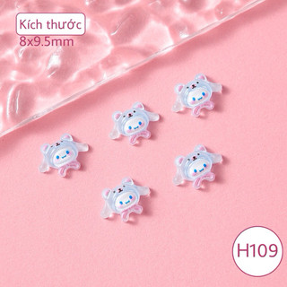 Set 5 charm nail cinnamoroll thỏ hoạt hình sanrio dễ thương trang trí móng tay charm làm nailbox - Rosa 6868