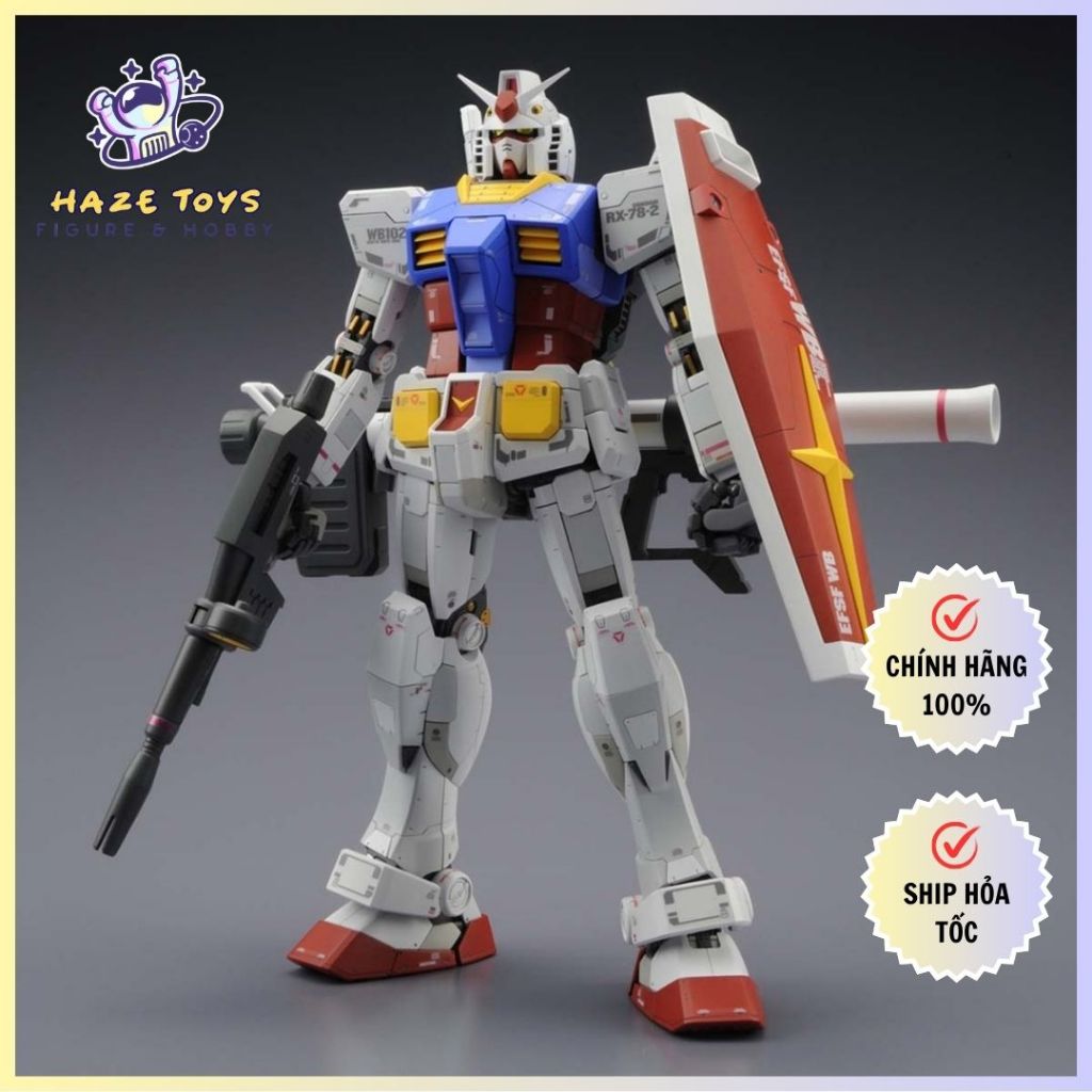Mô hình MG 1/100 RX 78-2 RX78 2 Gundam ver 3.0 - Chính hãng Bandai Nhật Bản