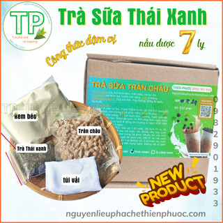 Set trà sữa trà Thái xanh/ Thái đỏ thơm đậm trà, béo nhiều