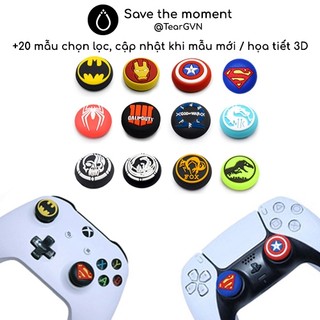 Bọc Analog họa tiết khắc nổi cho tay cầm PS5 / PS4 / Xbox / Switch Pro Controller