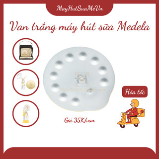 1 cái van trắng Medela dùng cho máy hút sữa Medela Pump, Medela Swing đơn, Medela Harmony,...