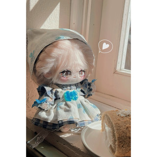 Tủ đồ Mèo béo. Vườn nơ xanh, quần áo doll. Outfit doll